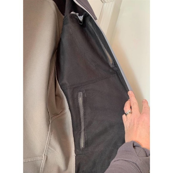 The North Face Apex Bionic Jacket windproof gray‎ mens womens Patagonia size MED - Picture 4 of 7